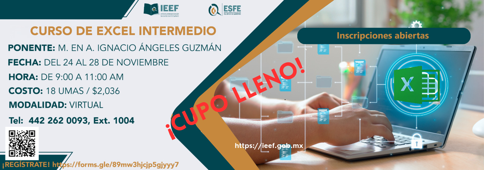 Imagen ilustrativa del Curso de Excel Nivel Intermedio